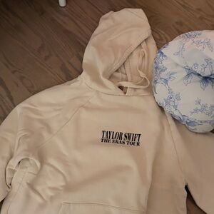 Taylor Swift The Eras Tour Cream Hoodie